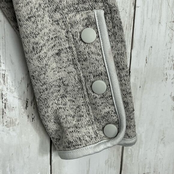 Champion C9 Gray Brushed Back Breathable Long Sleeve Hooded Sweatshirt Large - Picture 5 of 9